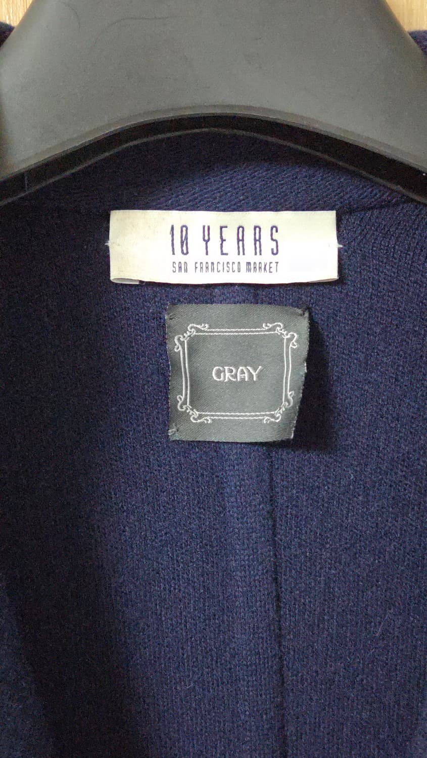 (착샷) 샌프란시스코마켓 니트 싱글 브레스티드 자켓 TBRM 상품이미지10