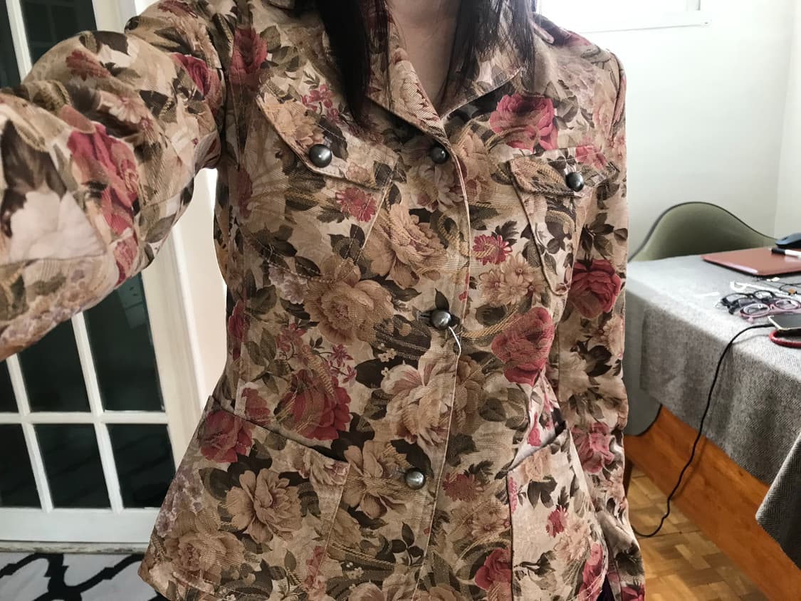 vintage pattern jacket 상품이미지4