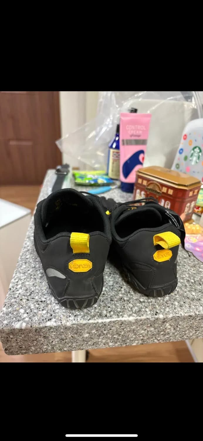 비브람 파이브핑거스 V-Trail 블랙/옐로우 2.0 eu 37 상품이미지5