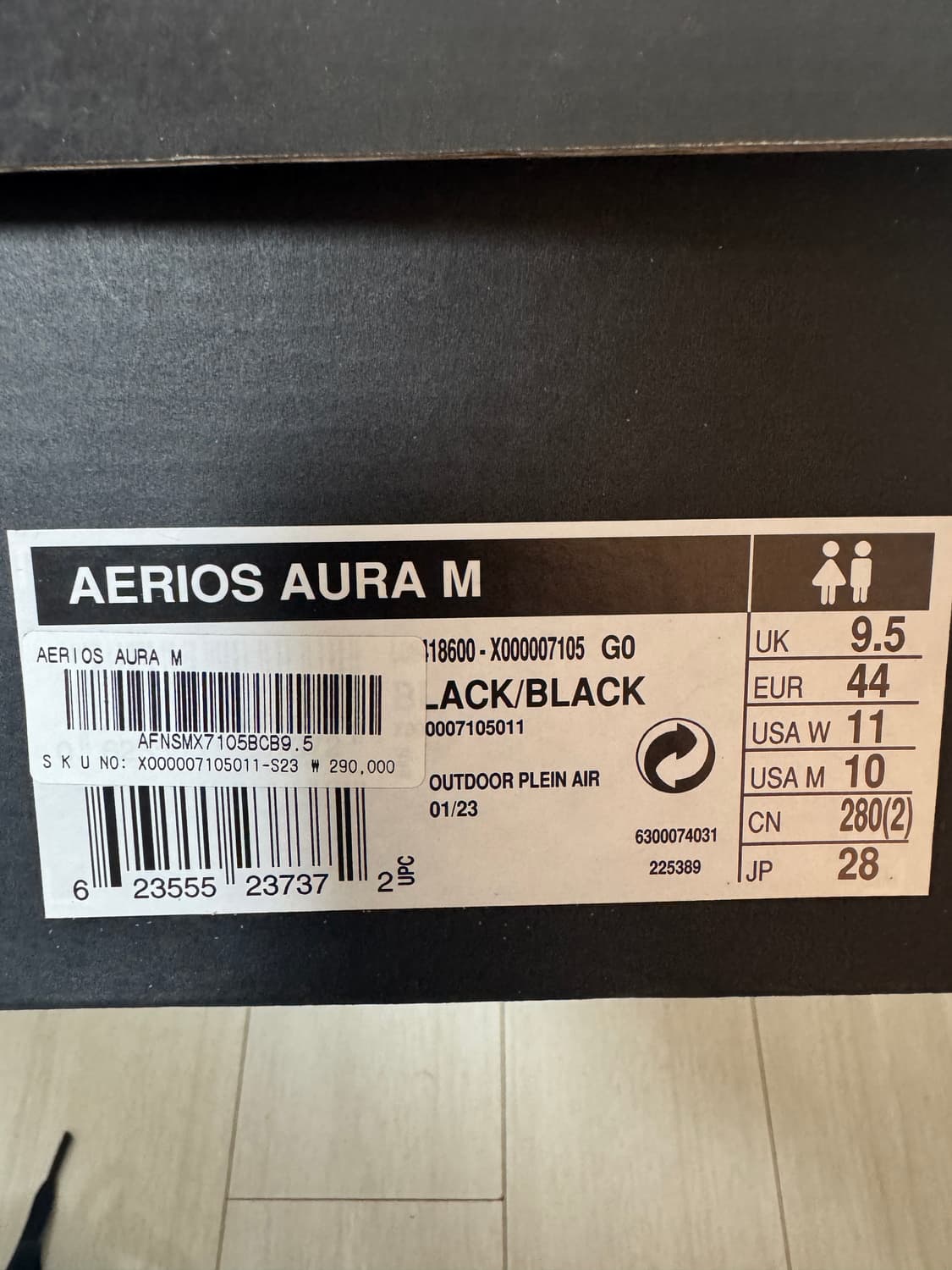 [280] ARCTERYX 아크테릭스 아우라 BLACK 상품이미지9