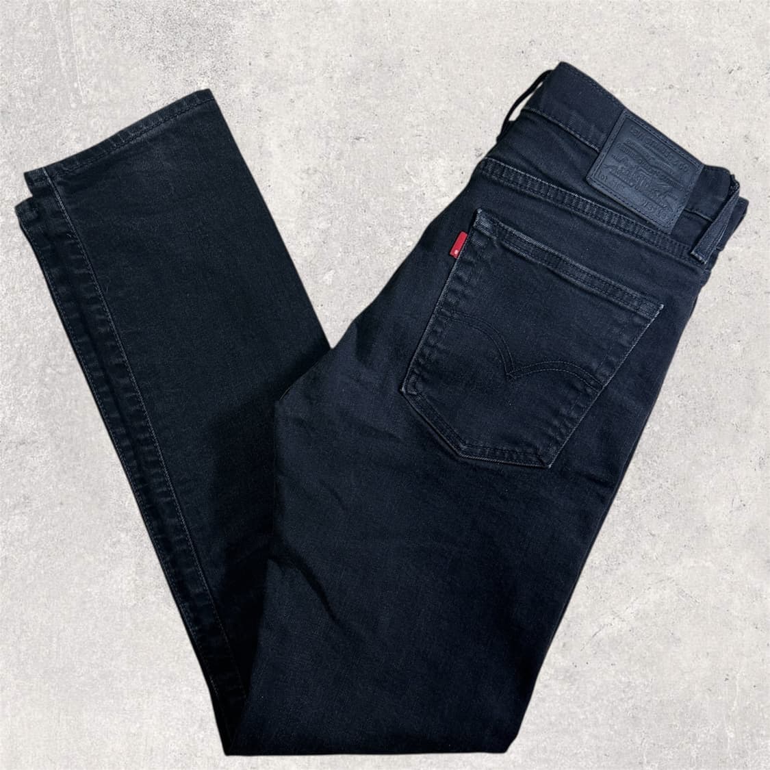 리바이스 510 흑청 W31XL32 made in Egypt 블랭크탭 상품이미지1