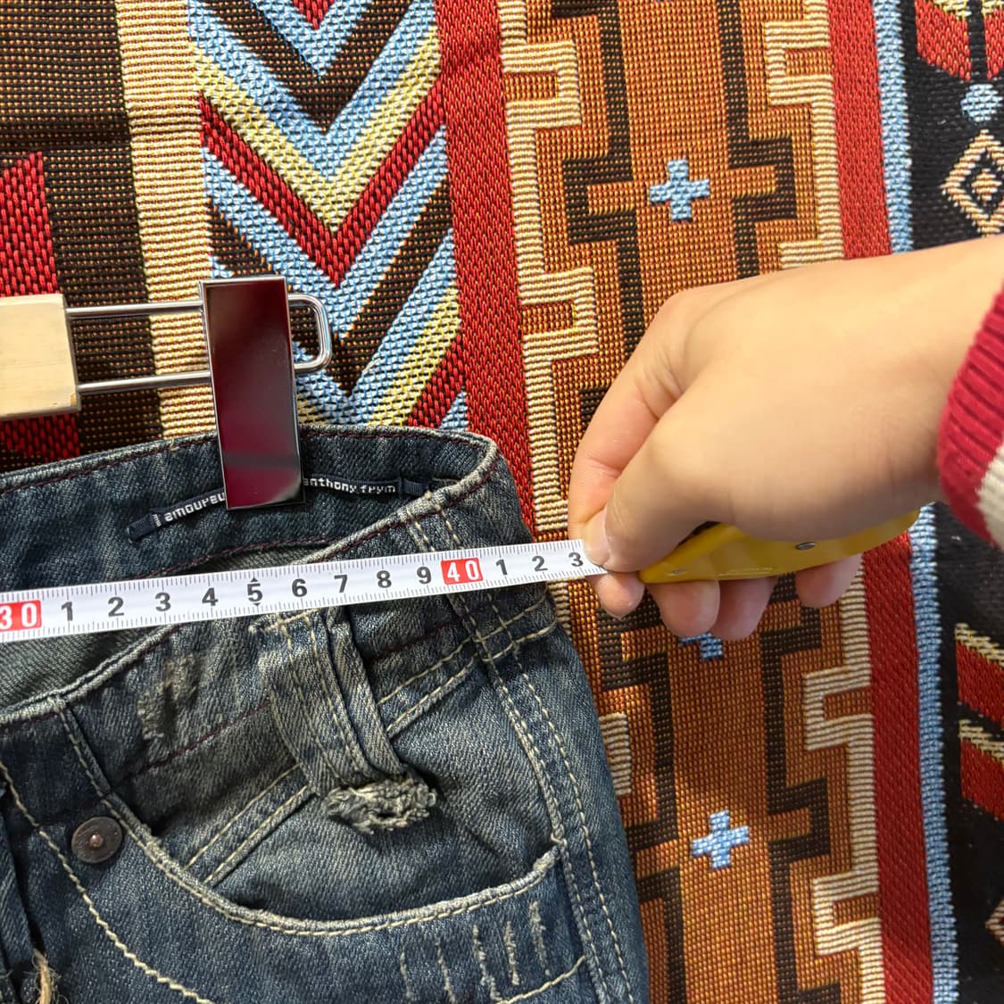 뉴 런던 빈티지 데님팬츠 새상품 상품이미지7