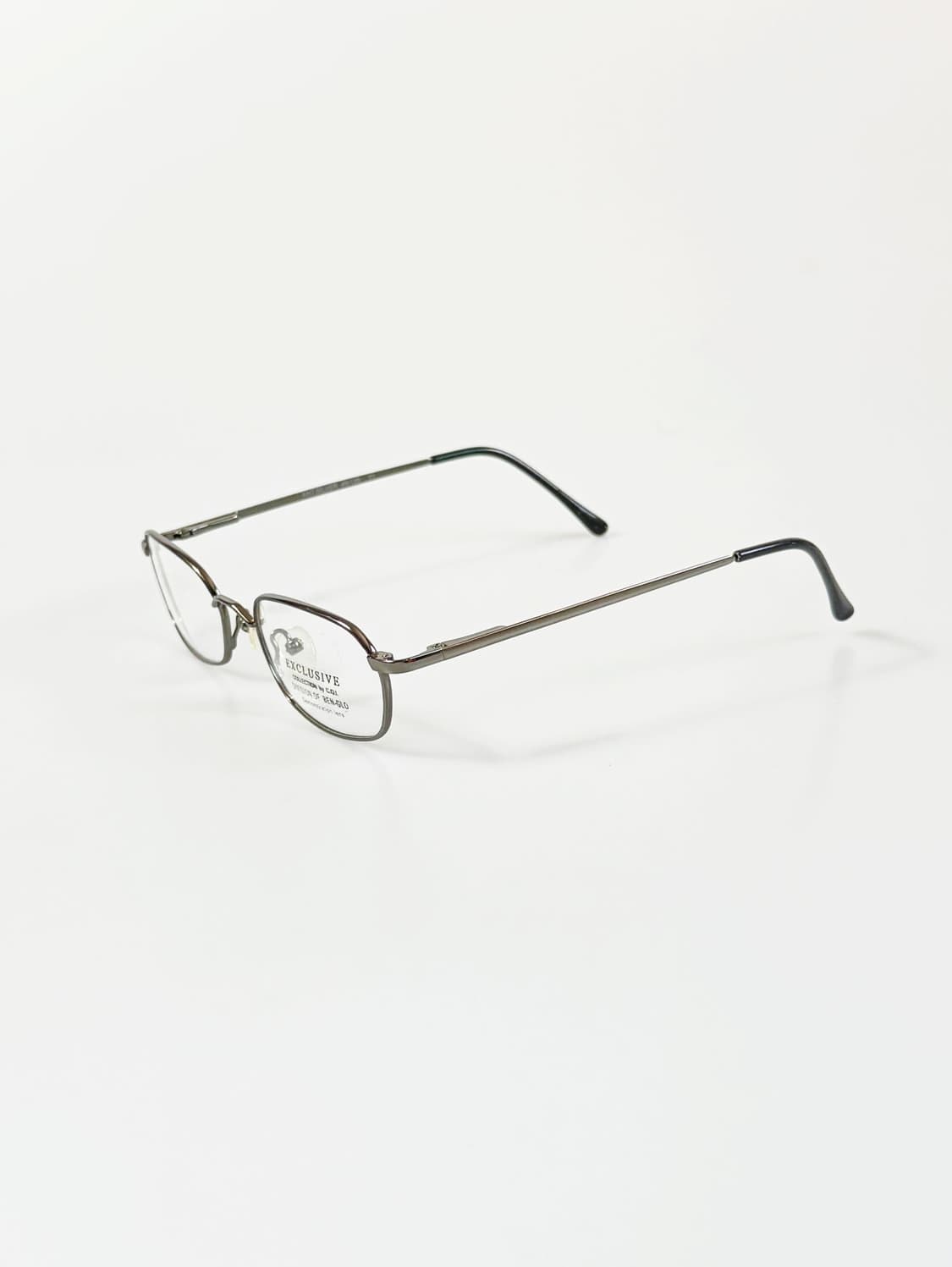 BEN-GLO 슬림 오벌 메탈 프레임 빈티지 안경 상품이미지3
