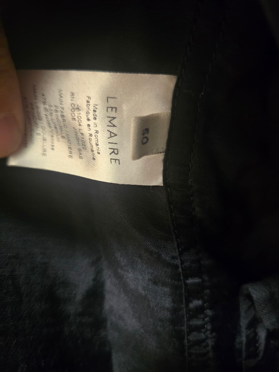 르메르 명작 블랙 숏자켓 50 상품이미지7