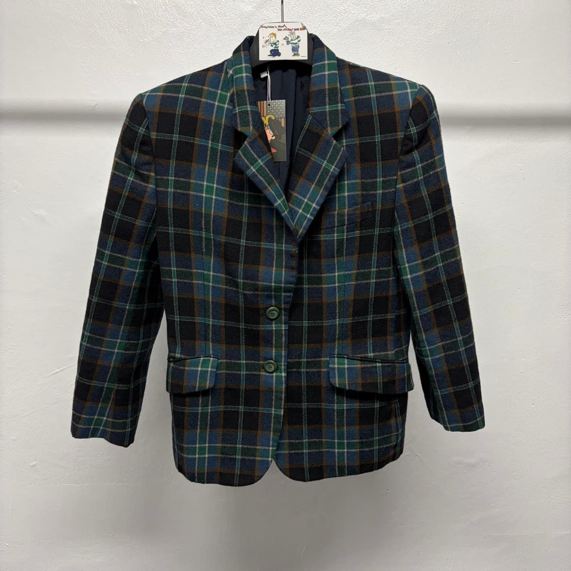 아쿠아스큐텀 타탄 블레이저  상품이미지1