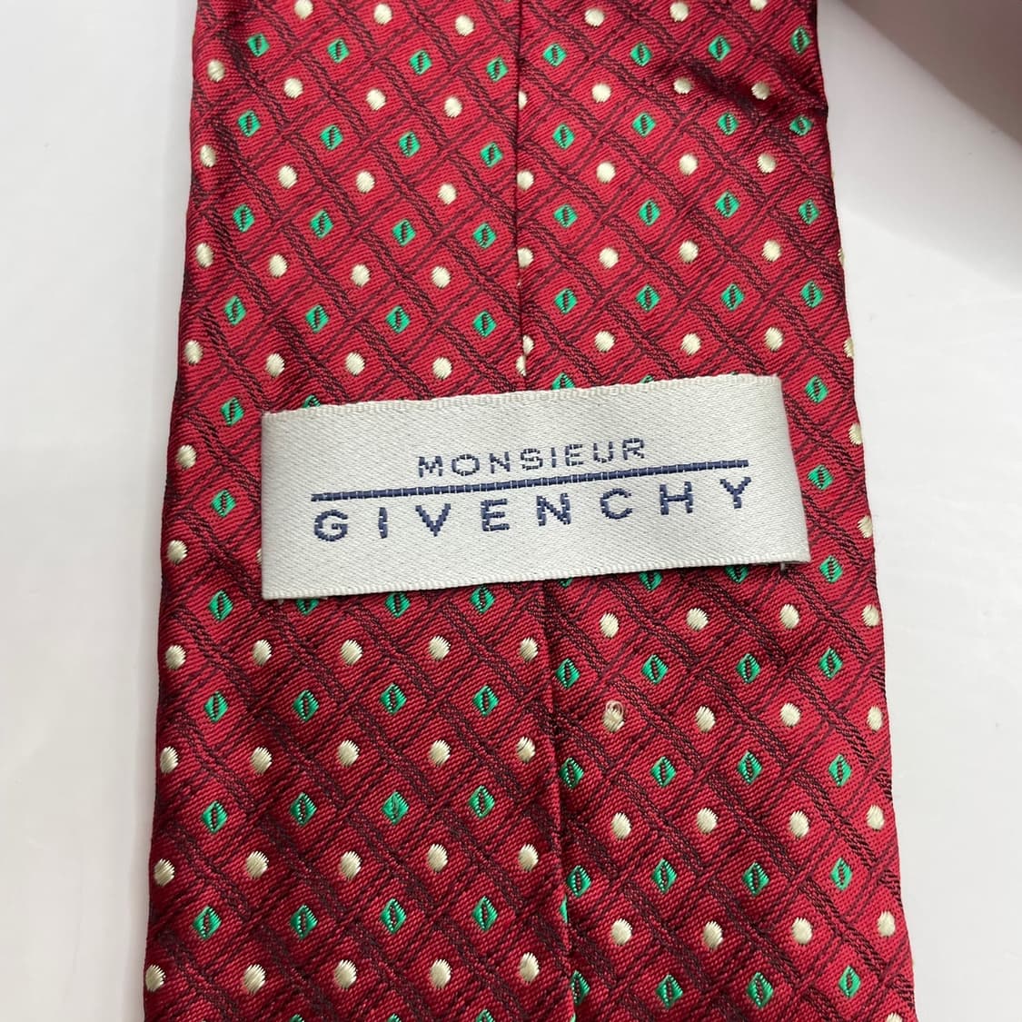 219) (GIVENCHY) 지방시 패턴 넥타이 상품이미지5