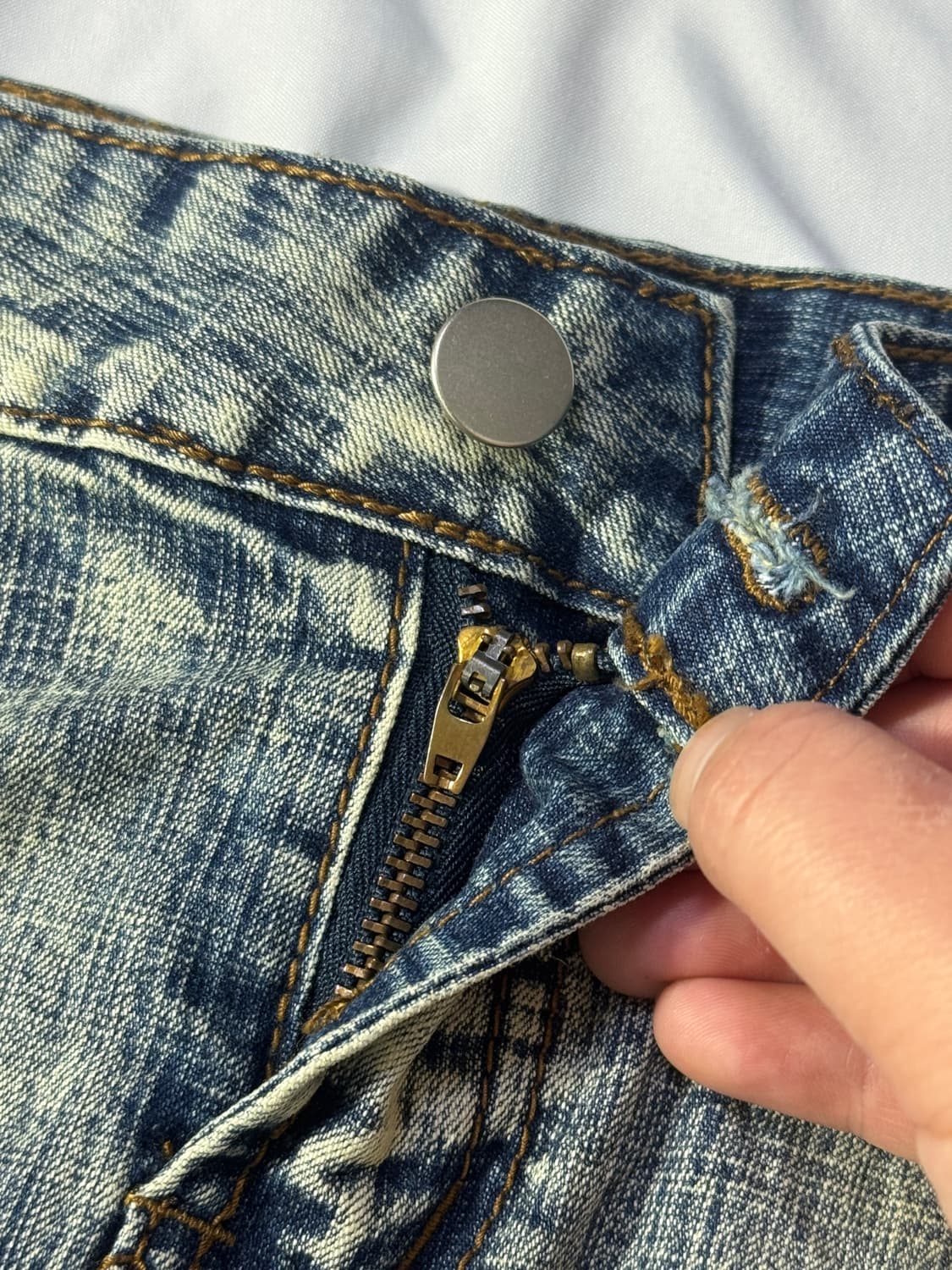 escape 카고 데님 스커트 y2k goa lgb 상품이미지9