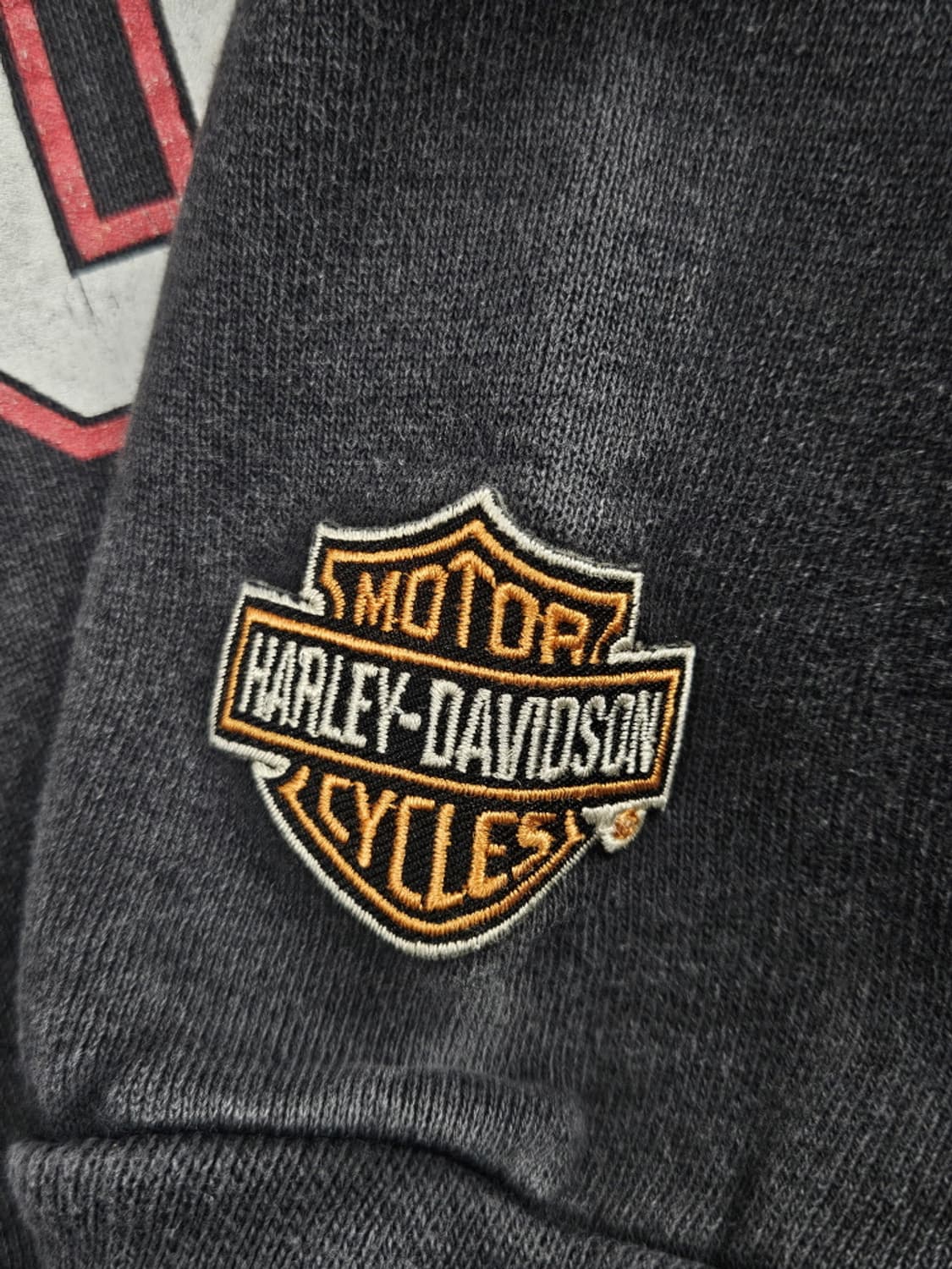 90's 할리데이비슨 페이드프린팅 맨투맨 ( L ) / 10242 상품이미지10