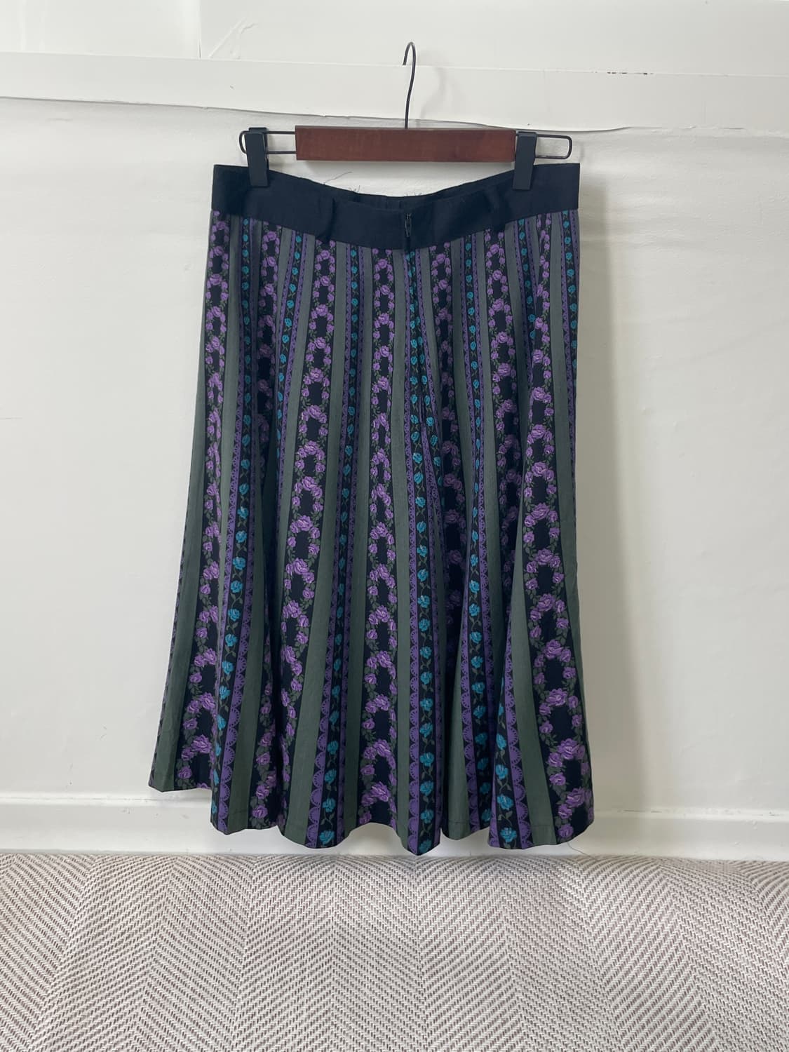 빈티지 보헤미안 플라워 스커트  J03550 상품이미지1