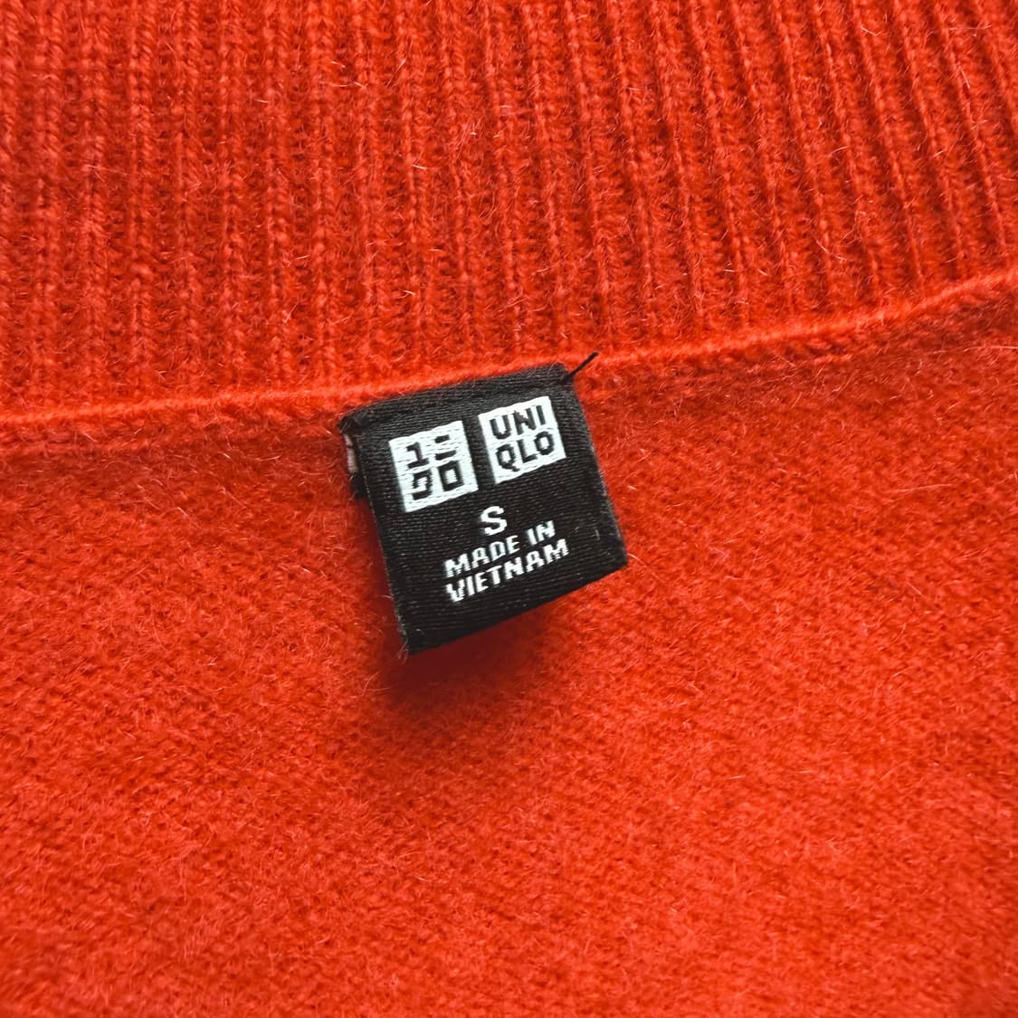 [캐시미어 100%] 유니클로 터틀넥 목폴라 니트 S 상품이미지4