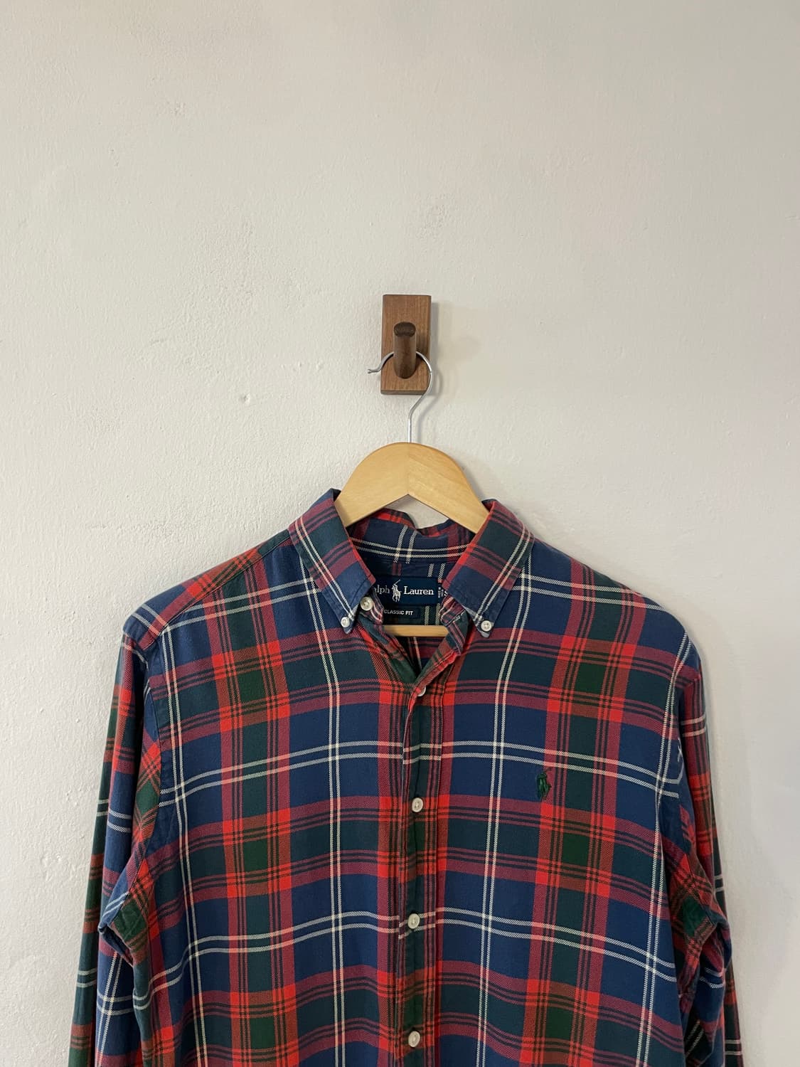 폴로 클래식핏 체크 셔츠  상품이미지2