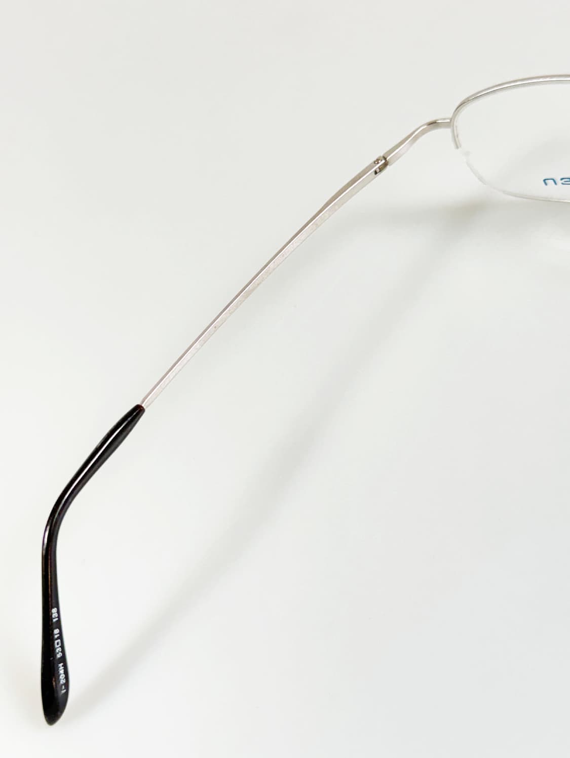 IGEN 실버 메탈 반무테 스퀘어 프레임 빈티지 안경 상품이미지7