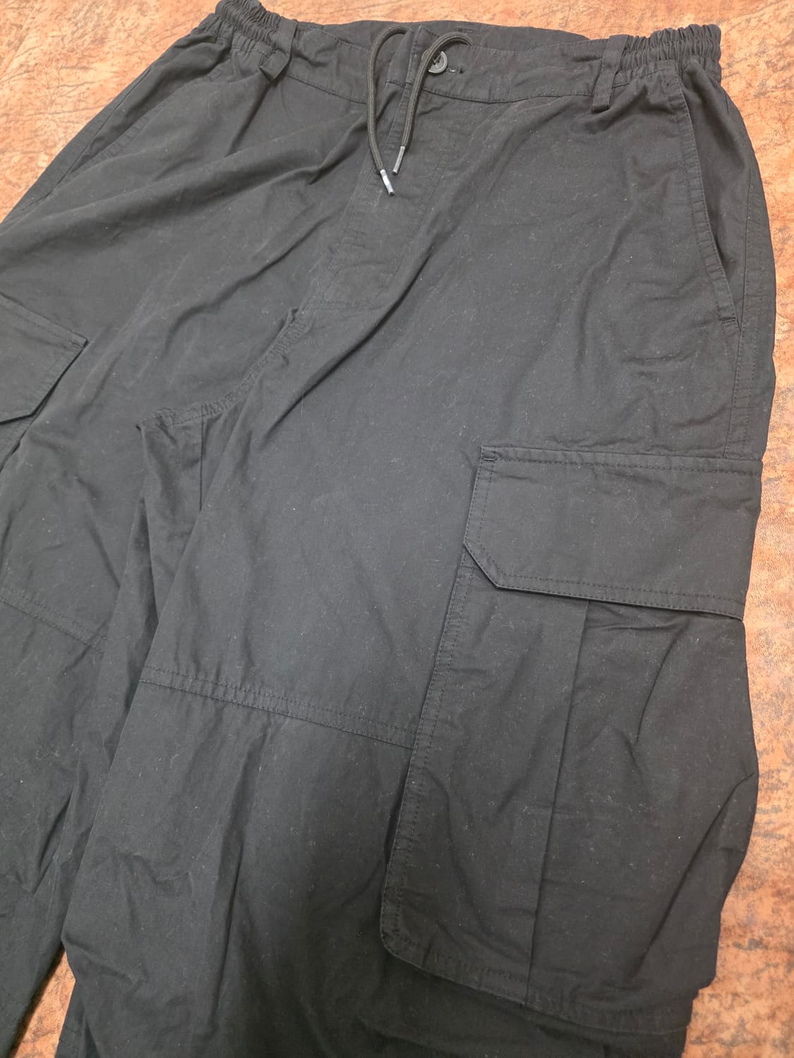 코드그라피 코튼 파라슈트 팬츠 블랙 M 상품이미지4