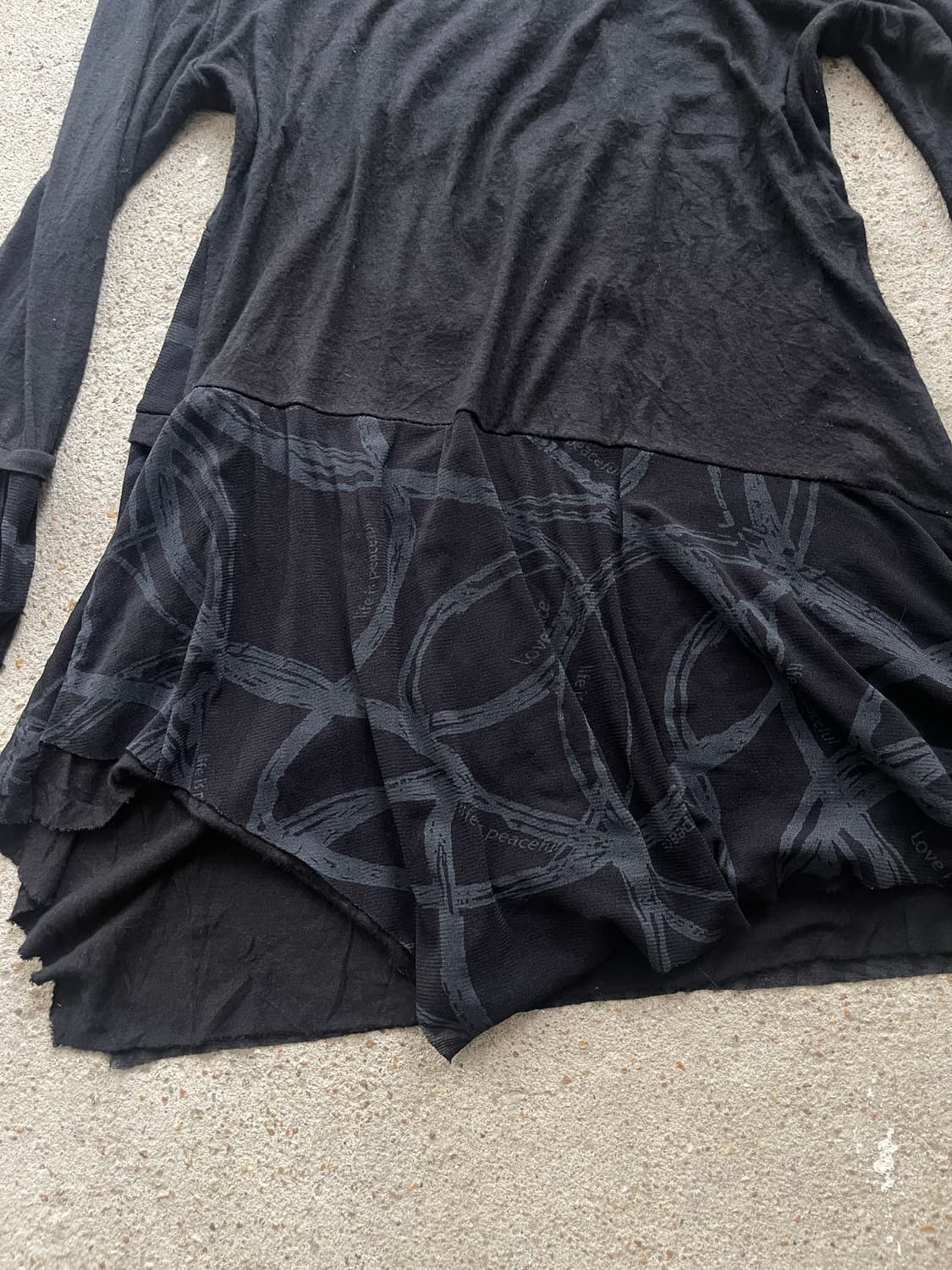 (Unknown)y2k layered sleeve t 상품이미지10