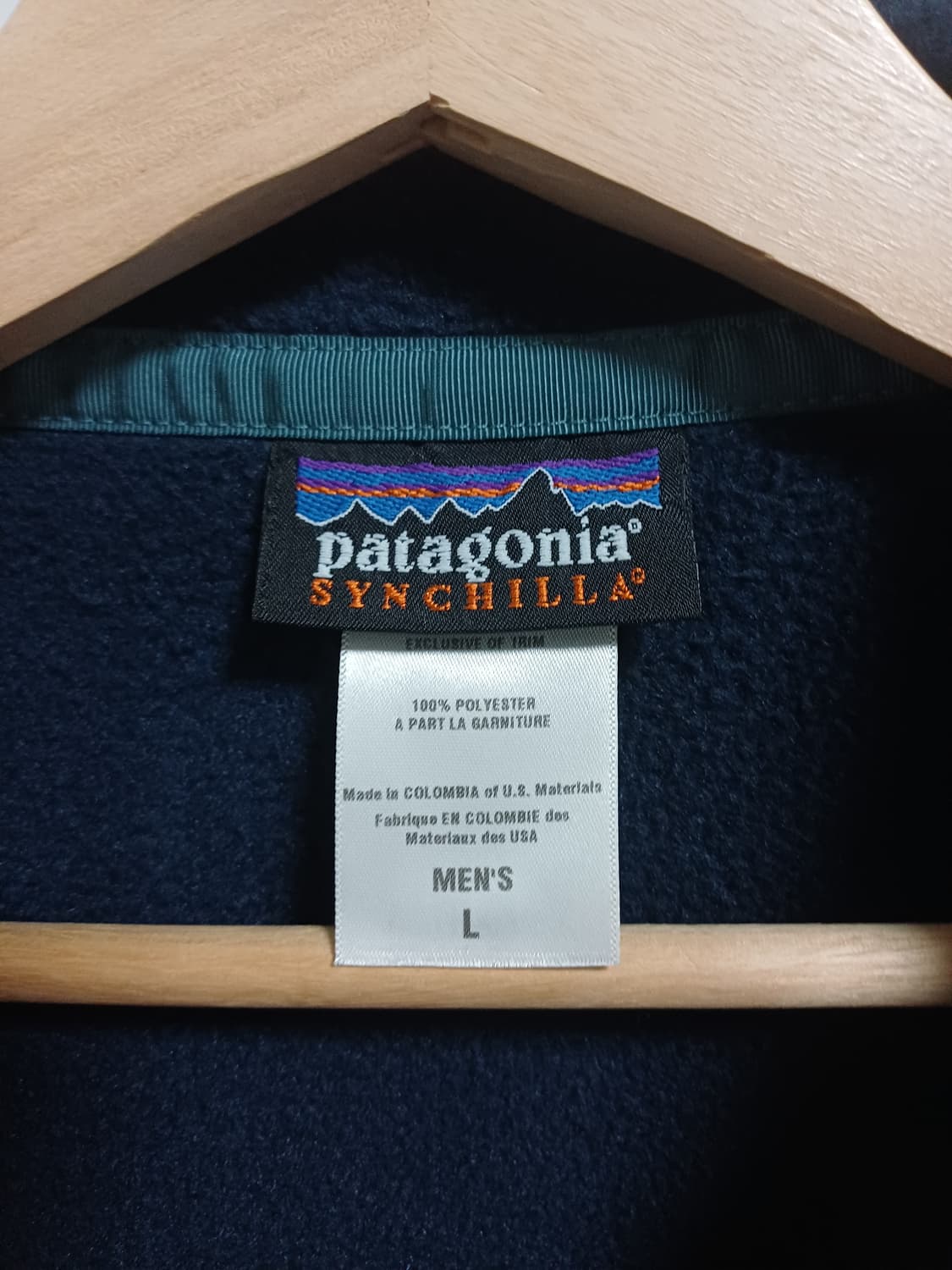  🇨🇴 파타고니아 신칠라 스냅티 - 블루 블랙 상품이미지4