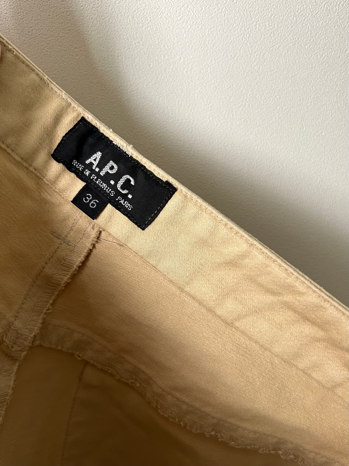 Apc 아페세 코튼바지 상품이미지5