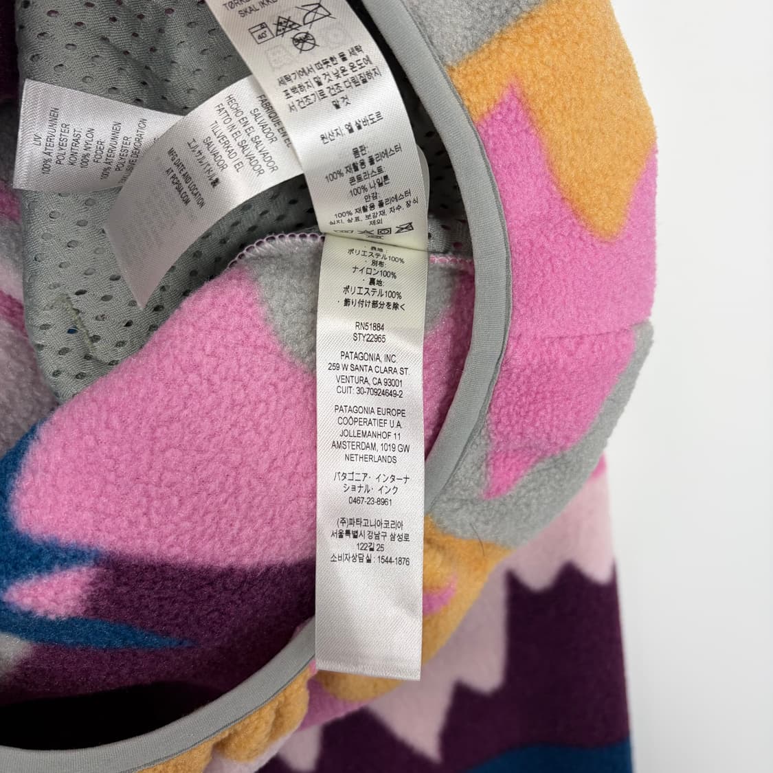 파타고니아 신칠라 플리스 후리스 하프집 티셔츠 상품이미지7