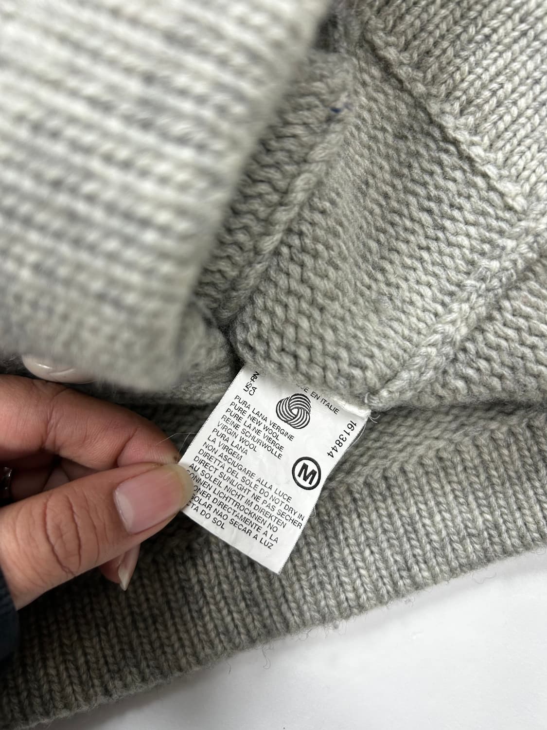 폴로 랄프로렌 숄카라 가디건 M 상품이미지7