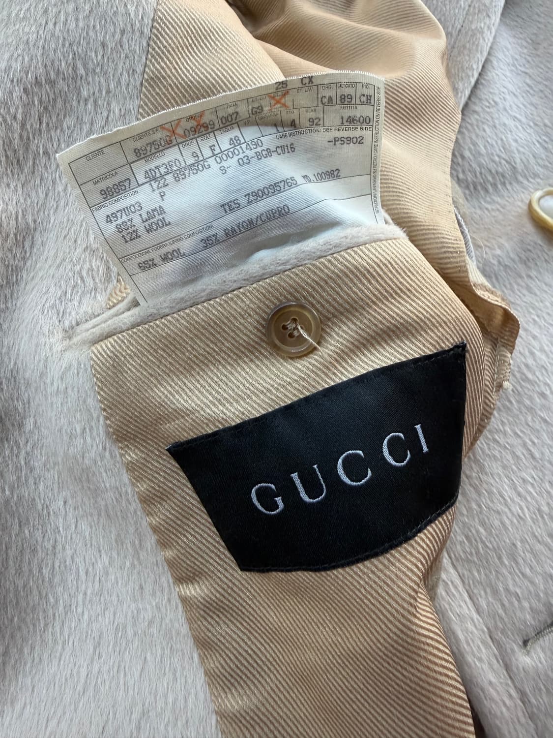 .48/ 구찌 by 톰포드 2003FW 울 더블브레스트 코트 상품이미지10