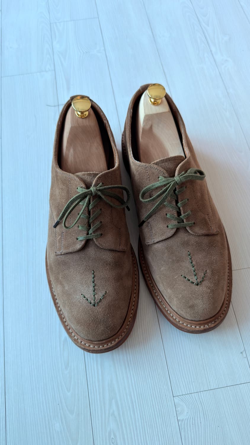 샌더스 x 올리브드랩서비스 스웨이드 더비  상품이미지1