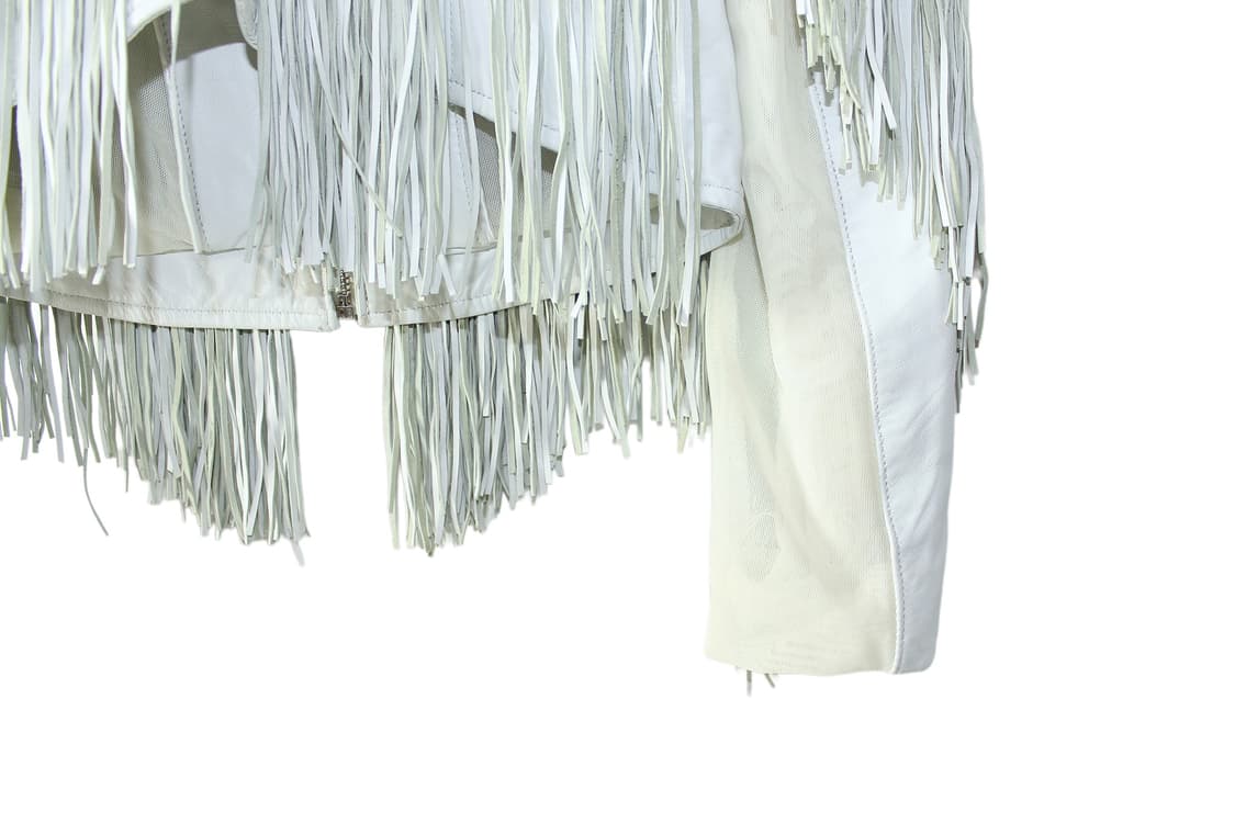 LAMARQUE Fringe Leather Jacket 상품이미지6