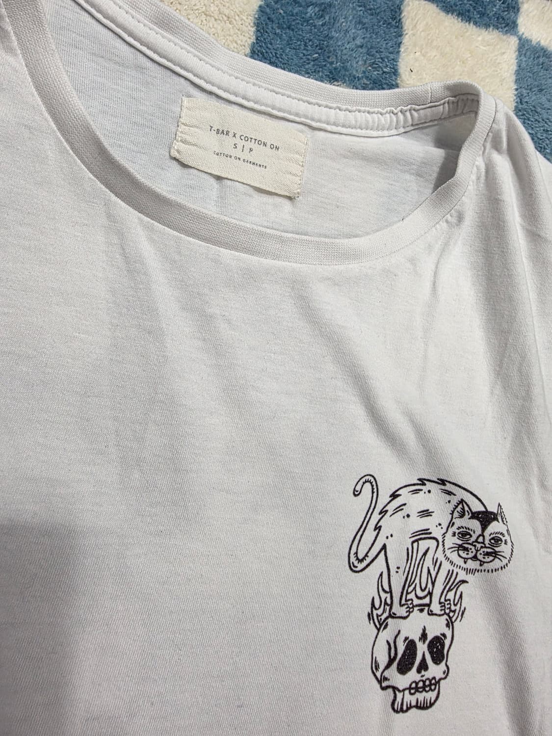T-BAR x COTTON ON 프린트 크롭 민소매 상품이미지4