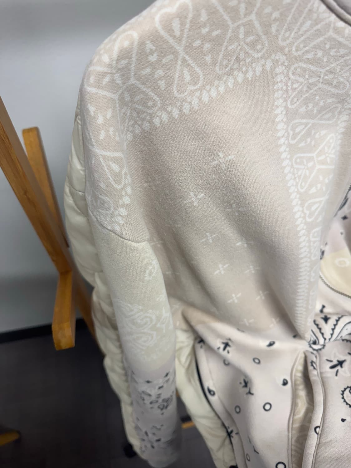 [4] 캐피탈 플리스 반다나 비부악 후드 블루종 키나리 상품이미지2