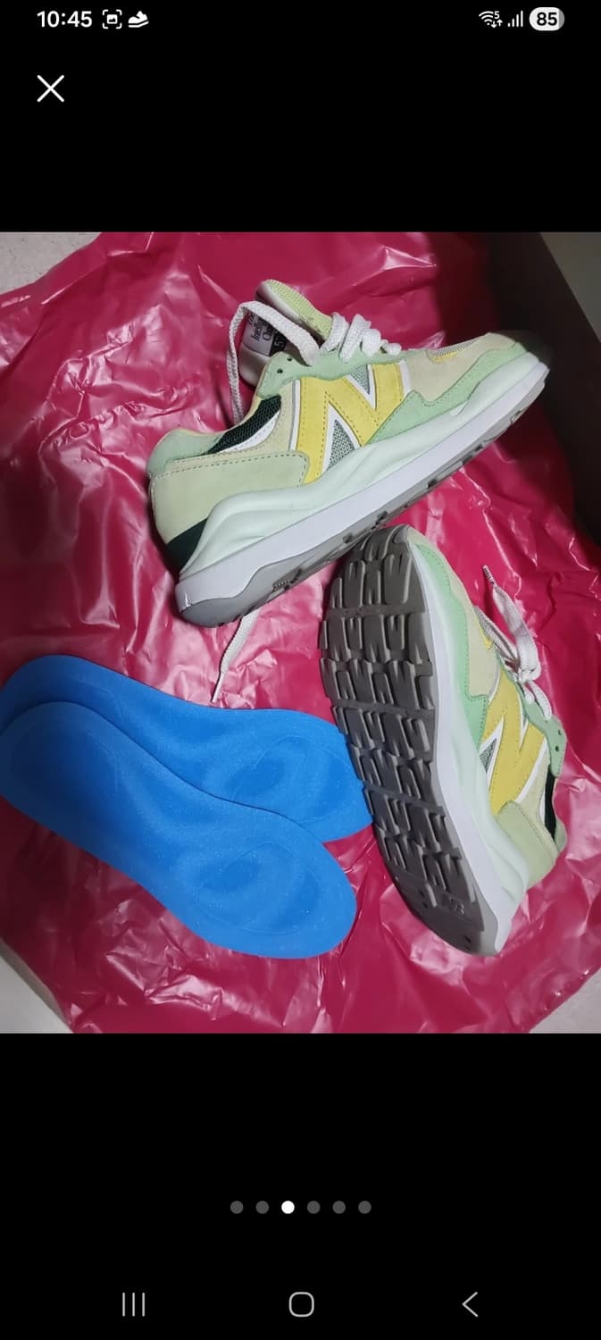 뉴발란스 스타우드 콜라보 245-240 민트 그린 상품이미지3