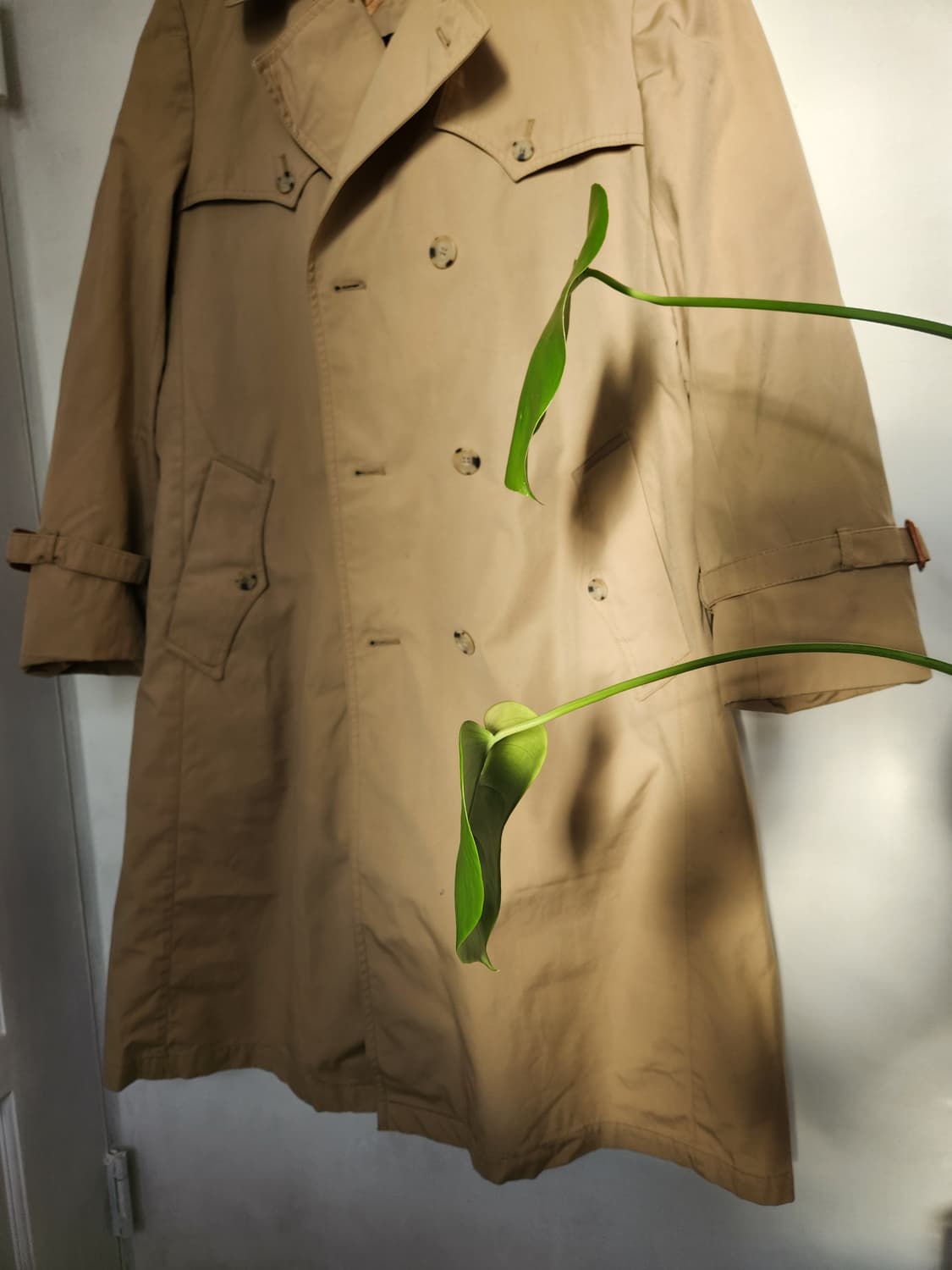 80s JC Penney 내피 탈착 트렌치 코트 상품이미지3