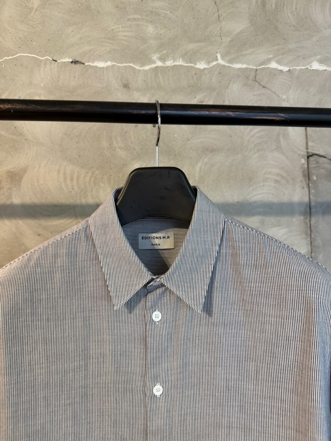 edition m.r paris 스트라이프 셔츠 남성100 상품이미지6