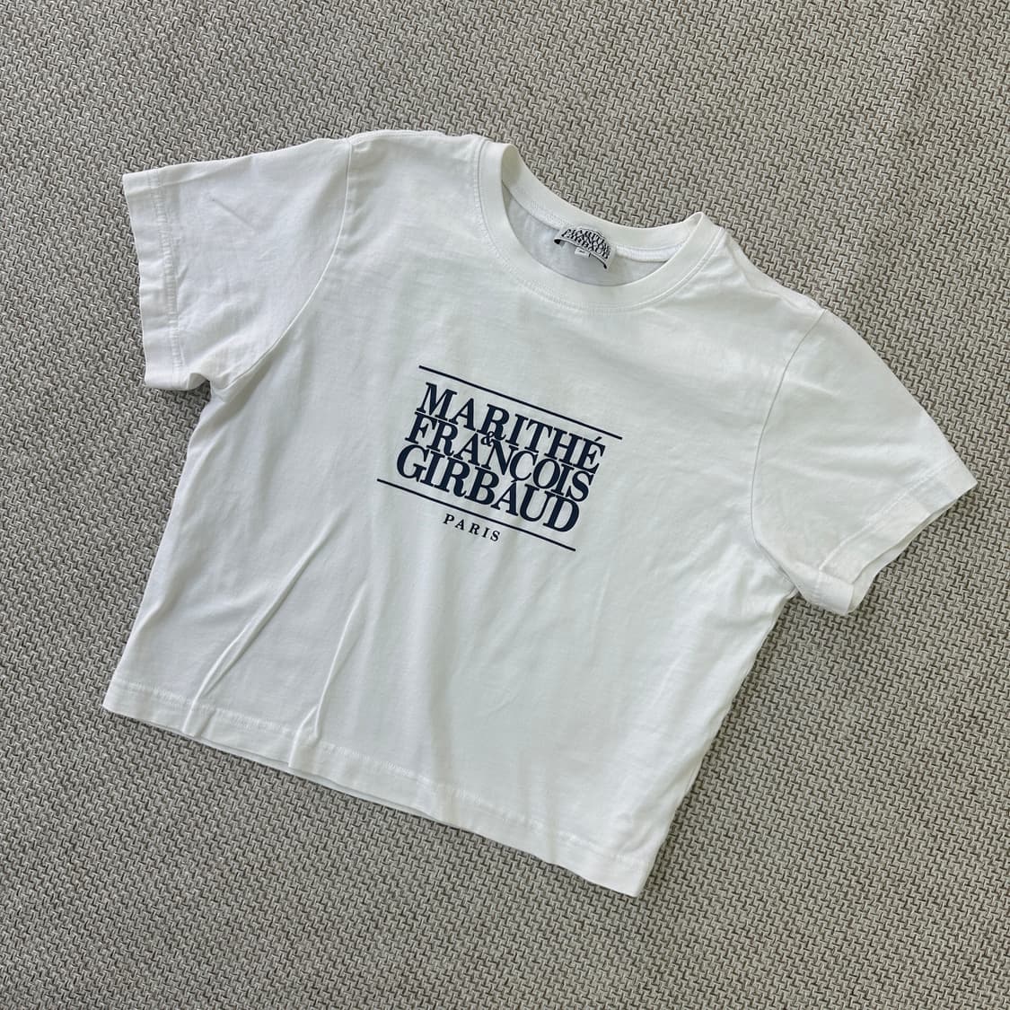 M 마리떼 파리 로고 티셔츠 반팔 0416D 상품이미지1