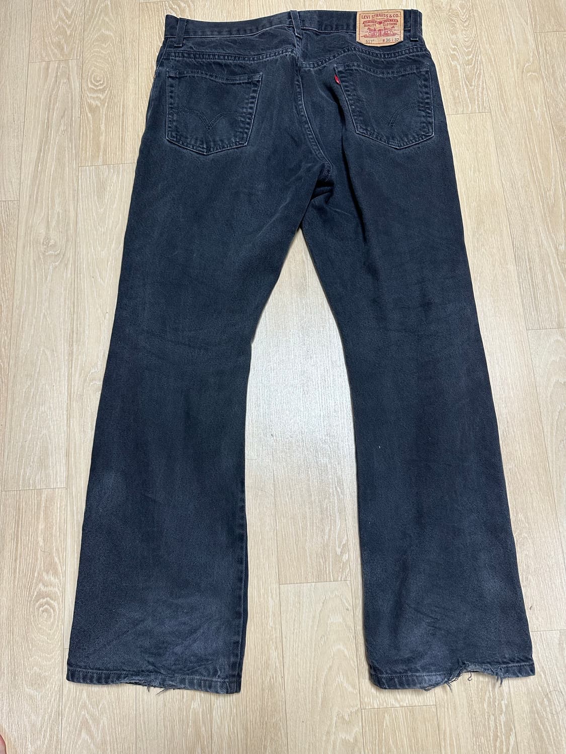 00‘s 리바이스 517 흑청 36 상품이미지2