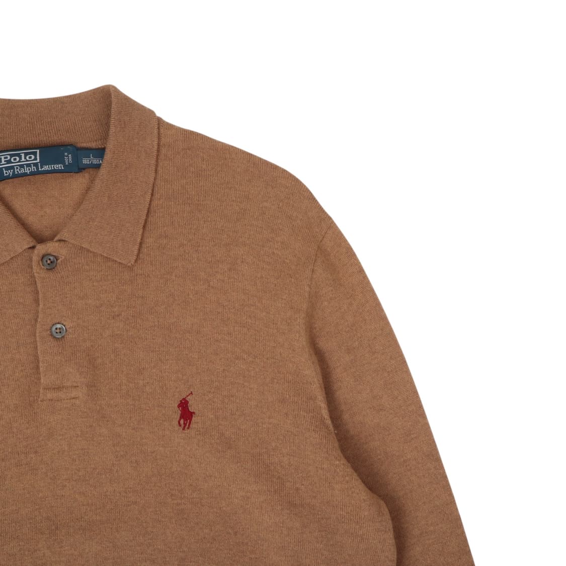 폴로 랄프로렌 브라운 버튼업 니트 상품이미지3