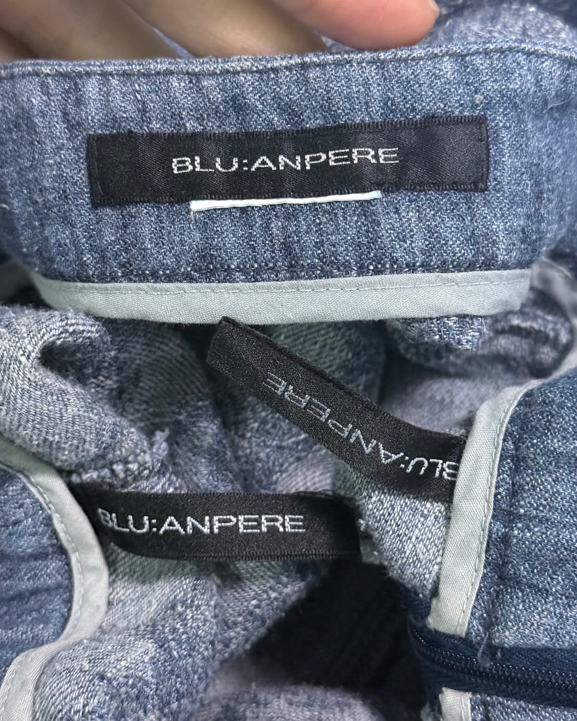 BLU:ANPEPE 일본 플라워 꽃 끈 웨스턴 에스닉 데님 치마 29 상품이미지6