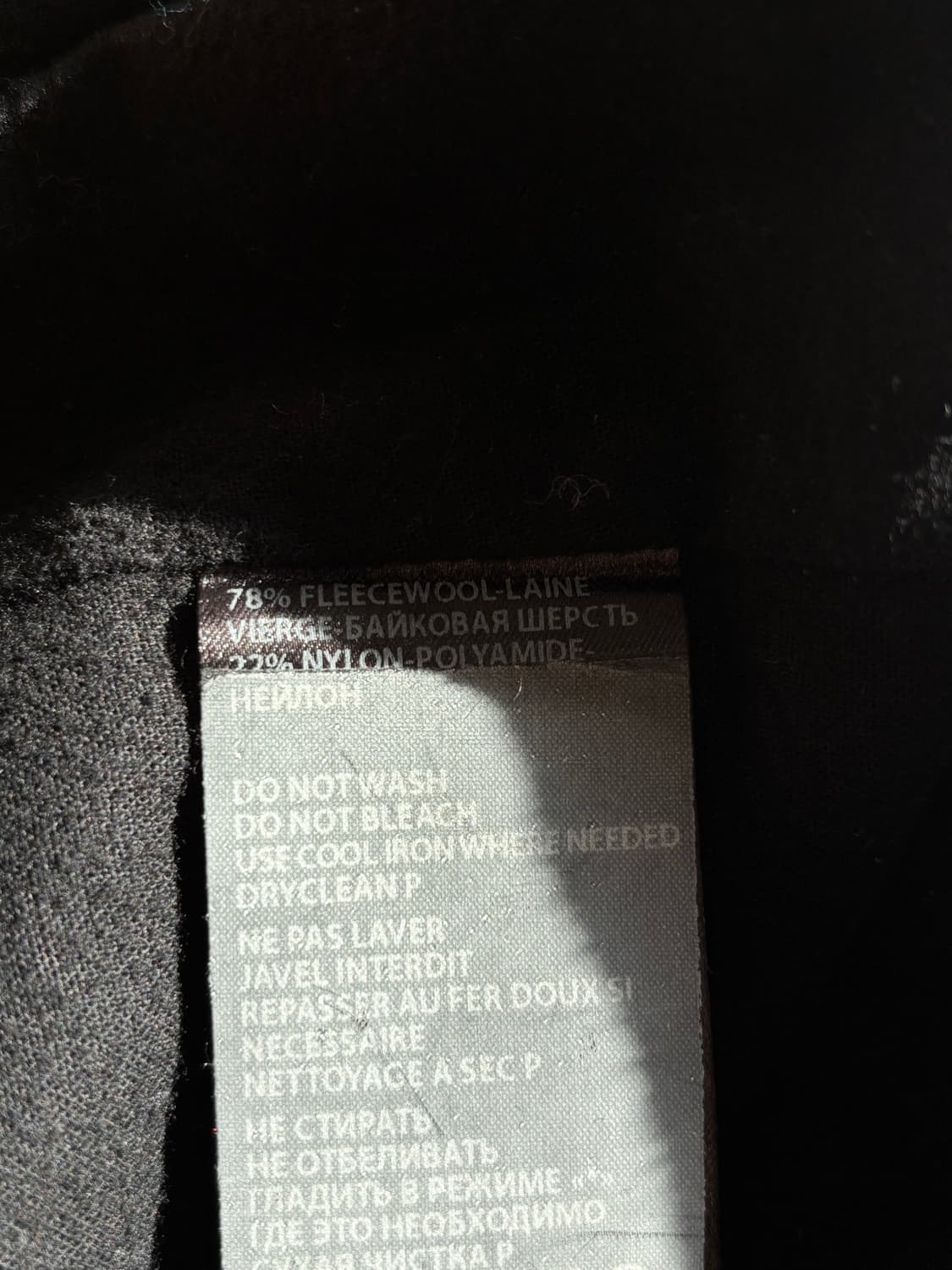 Ann Demeulemeester 더블 브레스티드 울 코트 상품이미지6