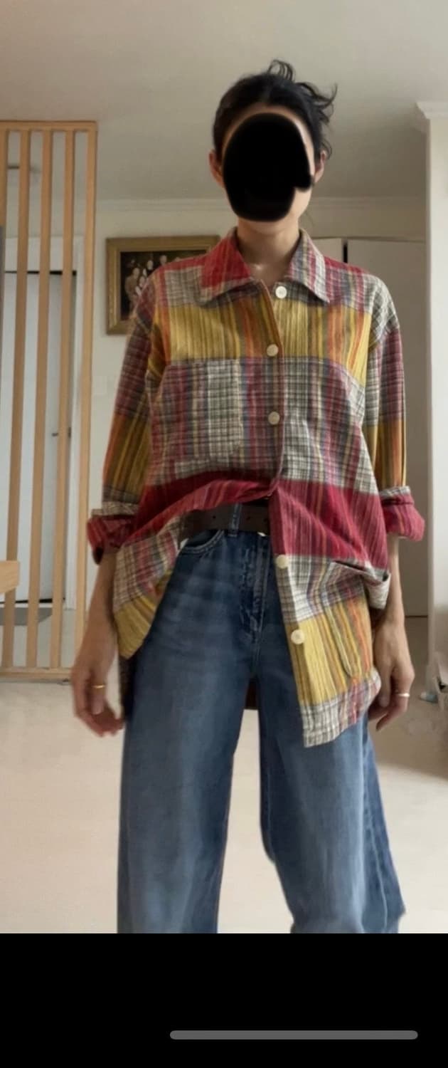 EXOAH 8부셔츠자켓  100-105사이즈 상품이미지5