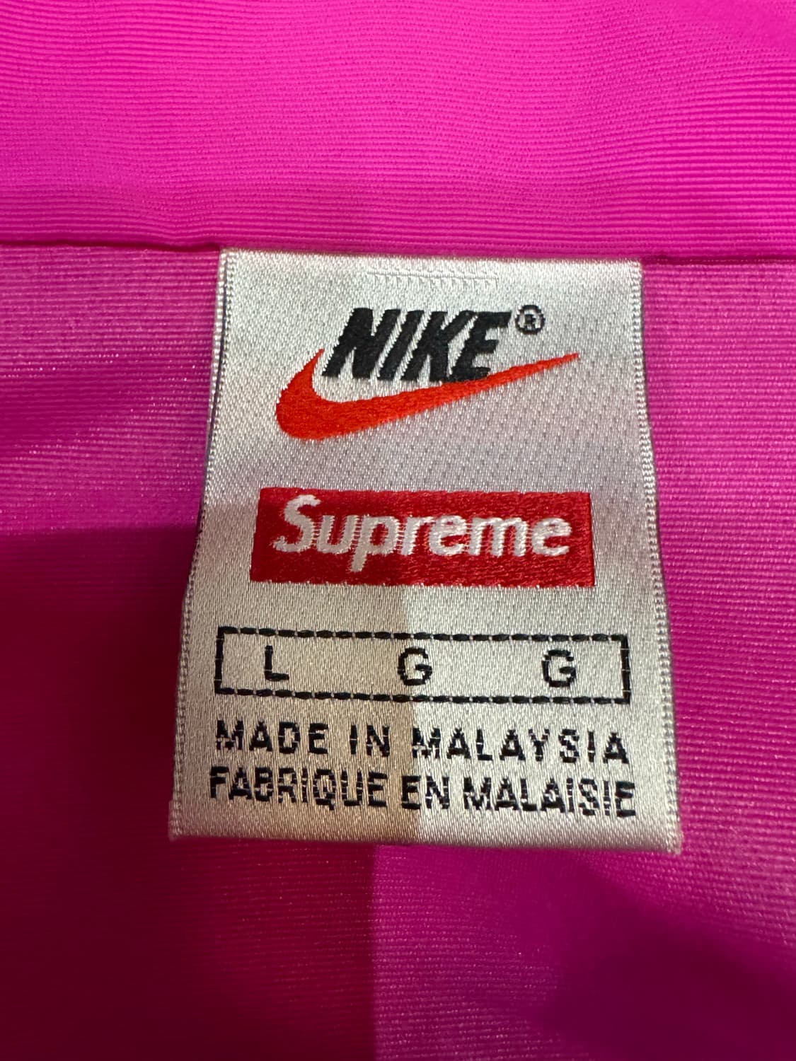 [L] 슈프림 x 나이키 트레일 런닝 자켓 상품이미지8