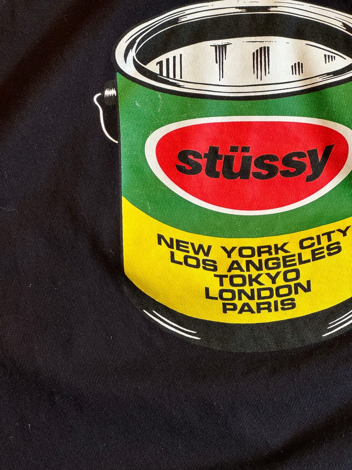 스투시 페인트캔 롱슬리브 티셔츠 상품이미지6