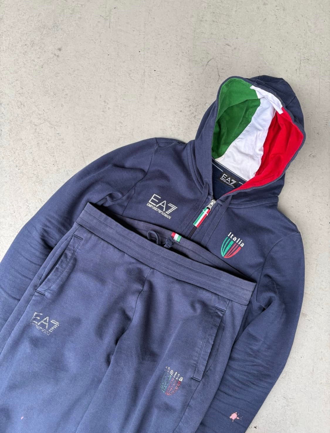 엠포리오 알마니 스웻 셋업 상품이미지2