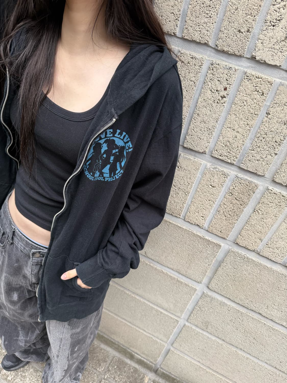 러브 라이브! 뮤즈 아니메 프린팅 후드집업 상품이미지2