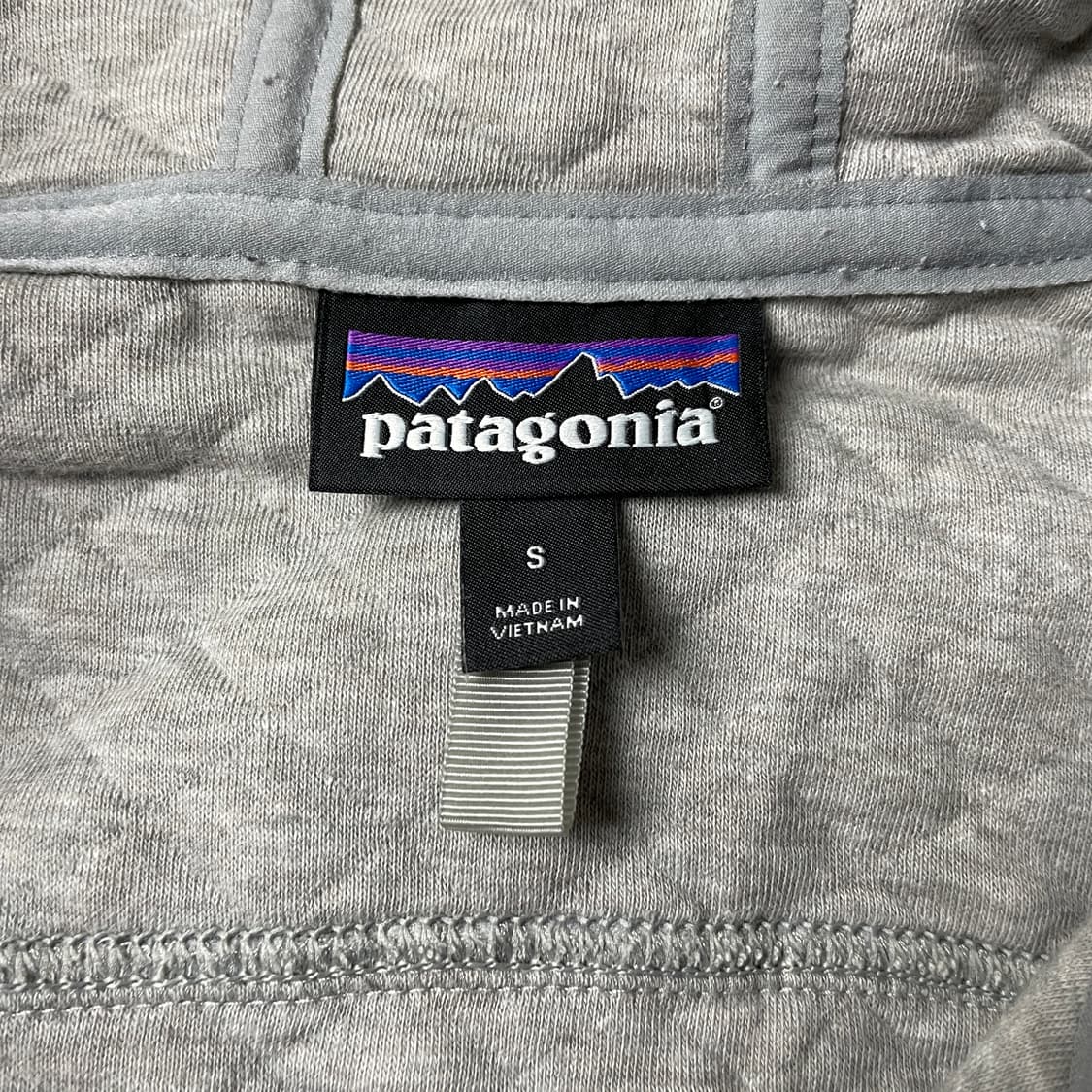 PATAGONIA 파타고니아 빈티지 그레이 코튼 후드집업 A00428 상품이미지10