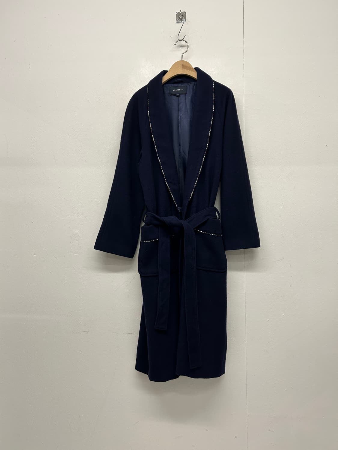 JPN 버버리 런던 캐시미어 홈웨어 로브 코트 상품이미지1