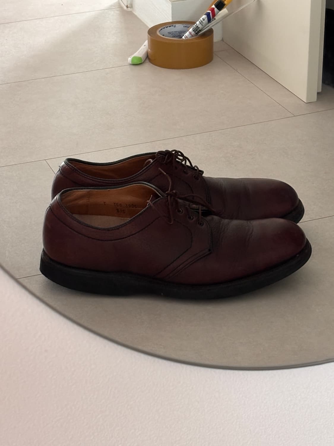 알든 빈티지 308 더비 슈즈 / US10 (280) / 다크 브라운 상품이미지2