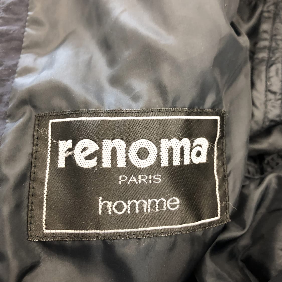 레노마 패딩자켓 105 사이즈 네이비 상품이미지6