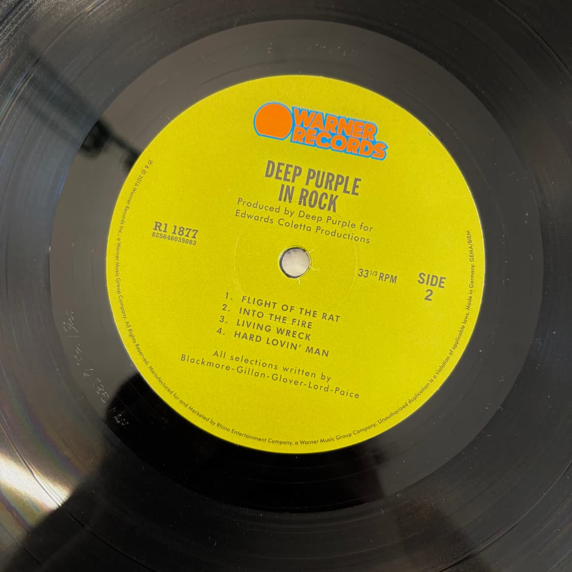 딥 퍼플 In Rock (180g 중량반) LP 엘피 음반 상품이미지5