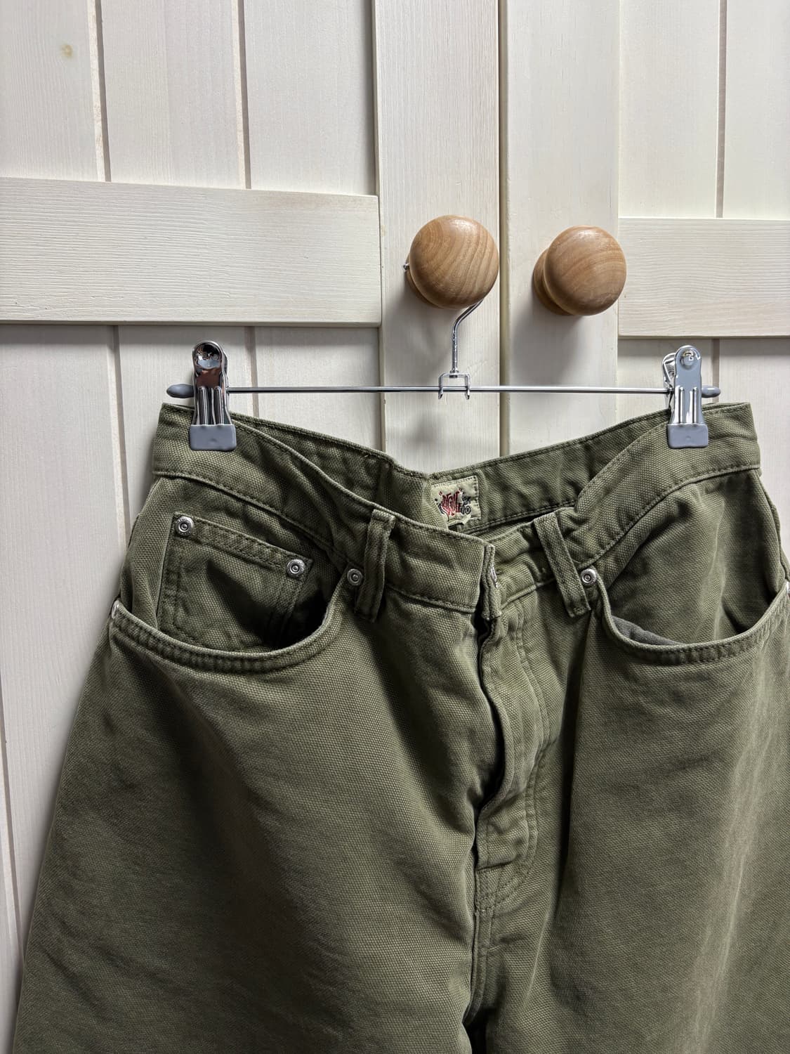 스투시 빅올진 올리브 캔버스 30사이즈 상품이미지3