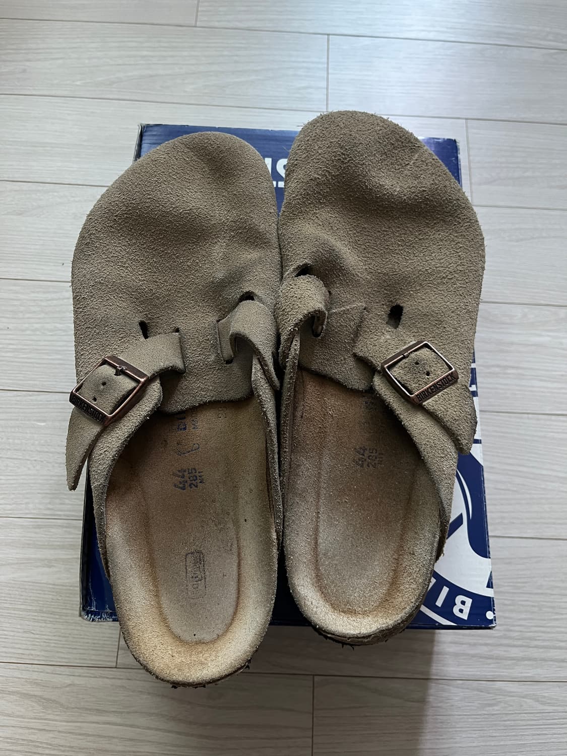 285)버켄스탁 보스턴 타우페 44 레귤러 상품이미지2