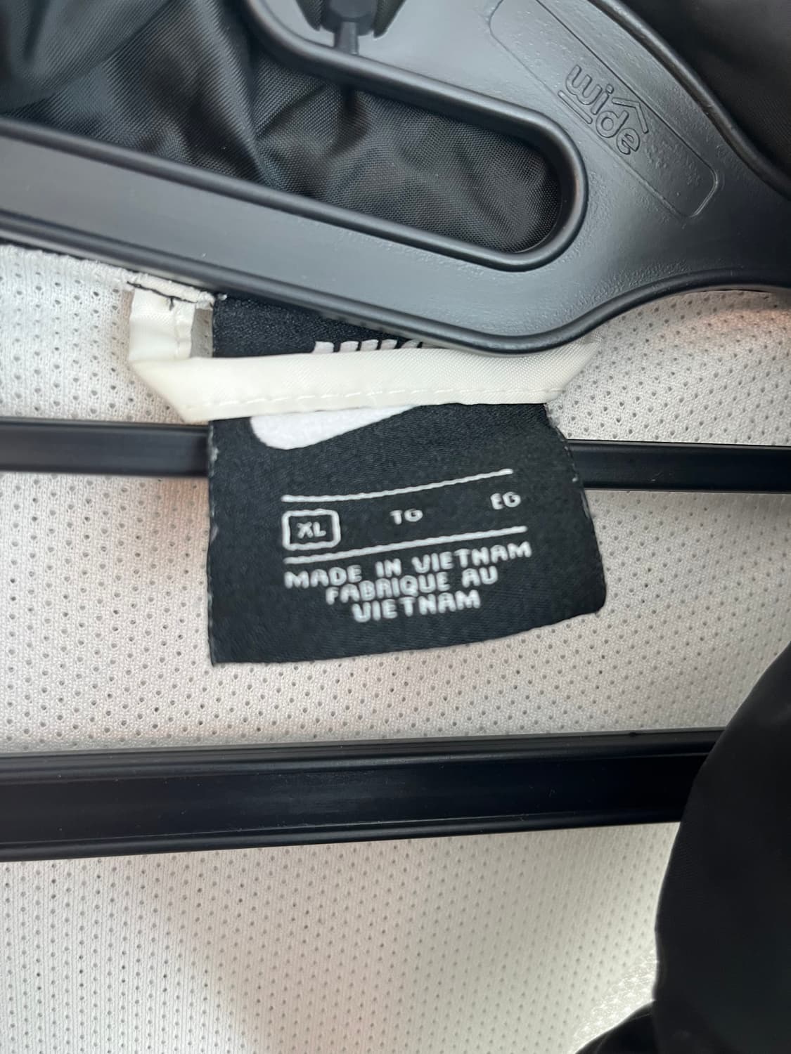 [XL] 나이키 윈드러너 바람막이 블랙/화이트 상품이미지5