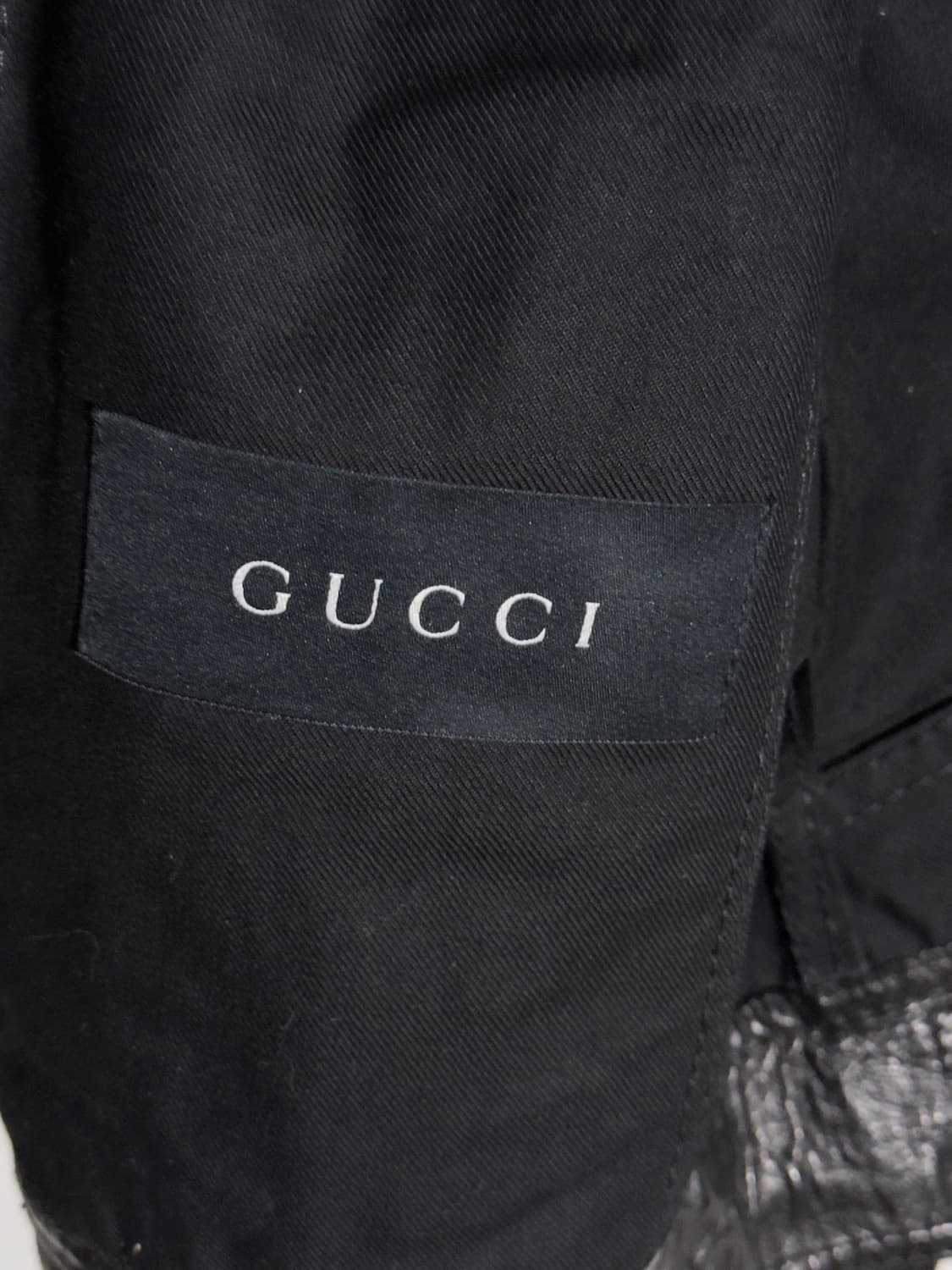 구찌 톰포드 02SS 톰하디 레더 바이크자켓 상품이미지6