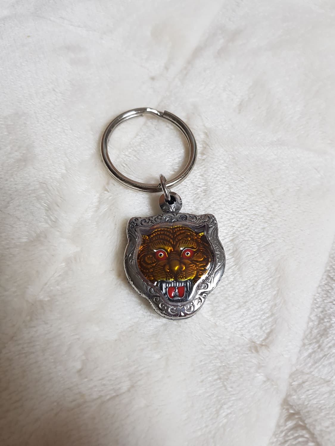 슈프림 타이거 키체인 키링 실버 24FW 상품이미지2